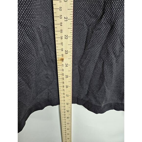 Fabletics Shirt Mens XL Black Performance Short Sleeve Activewear Running Gym - Picture 5 of 5